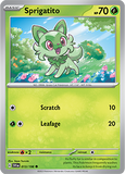 PTCG-SV01 013/198 U Sprigatito