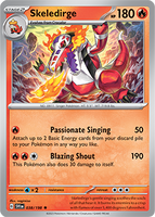 PTCG-SV01 038/198 R Skeledirge