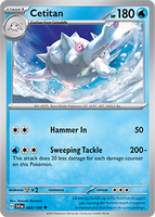 PTCG-SV01 060/198 U Cetitan