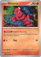 PTCG-SV02 033/193 R Oricorio