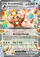PTCG-SV03 179/197 DR Greedent ex
