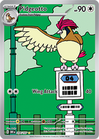 PTCG-SV03 208/197 IR Pidgeotto