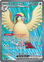 PTCG-SV03 217/197 UR Pidgeot ex