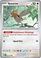 PTCG-SV03.5 021/165 C Spearow