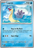 PTCG-SV03.5 131/165 U Lapras