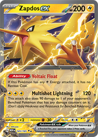 PTCG-SV03.5 145/165 DR Zapdos ex