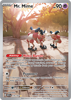 PTCG-SV03.5 179/165 IR Mr. Mime