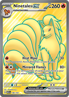 PTCG-SV03.5 186/165 UR Ninetales ex