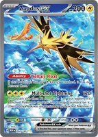 PTCG-SV03.5 202/165 SIR Zapdos ex