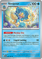 PTCG-SV04 042/182 U Simipour