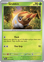 PTCG-SV05 018/162 C Grubbin