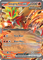 PTCG-SV05 038/162 DR Gouging Fire ex