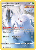 PTCG-SWSH10 T01/T30 TGHR Abomasnow