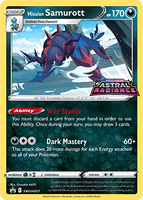 PTCG-SWSH207 PR Hisuian Samurott