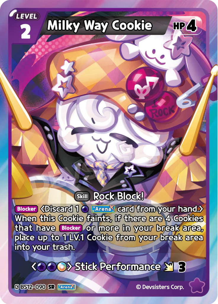 CRB-BS12-090 SR Milky Way Cookie