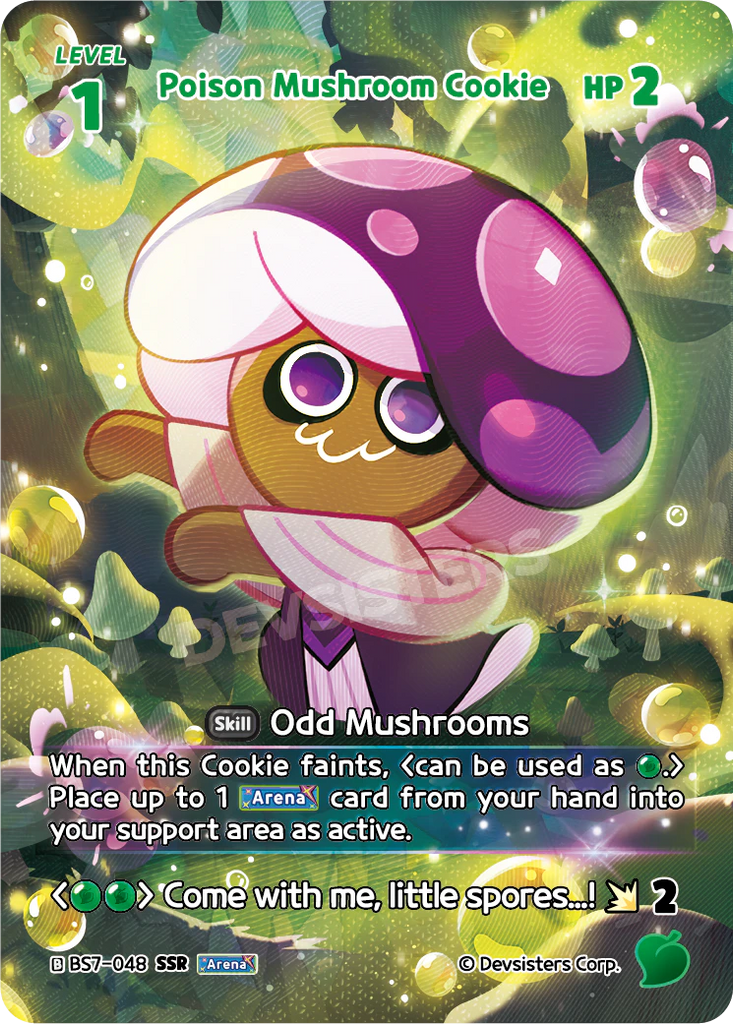 CRB-BS7-048 SSR Poison Mushroom Cookie