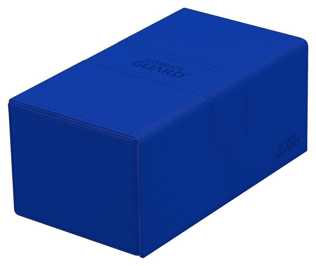 Ultimate Guard - 200+ Xenoskin Twin Flip n Tray Deck Case Box Monocolour Blue