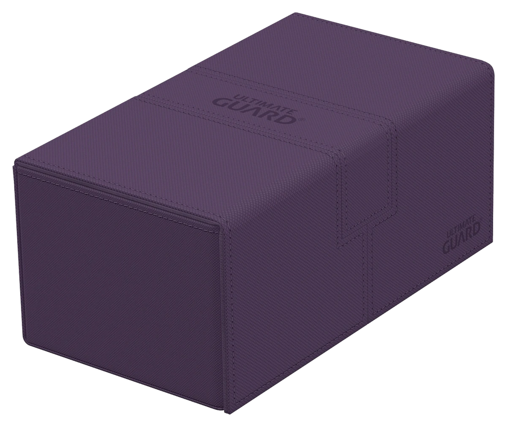 Ultimate Guard - 200+ Xenoskin Twin Flip n Tray Deck Case Box Monocolour Purple
