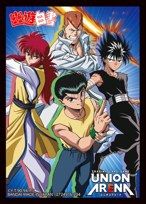 Union Arena TCG - YuYu Hakusho Official Card Sleeves Union Arena TCG - YuYu Hakusho Official Card Sleeves
