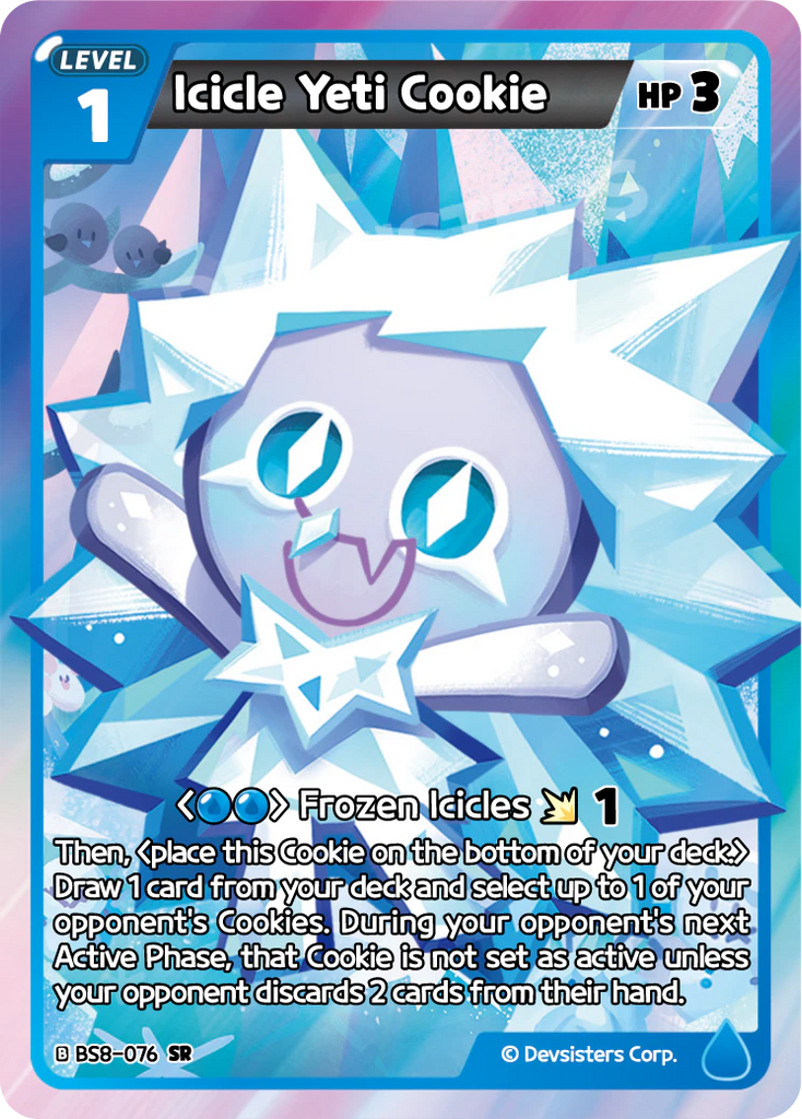 CRB-BS8-076 SR Icicle Yeti Cookie