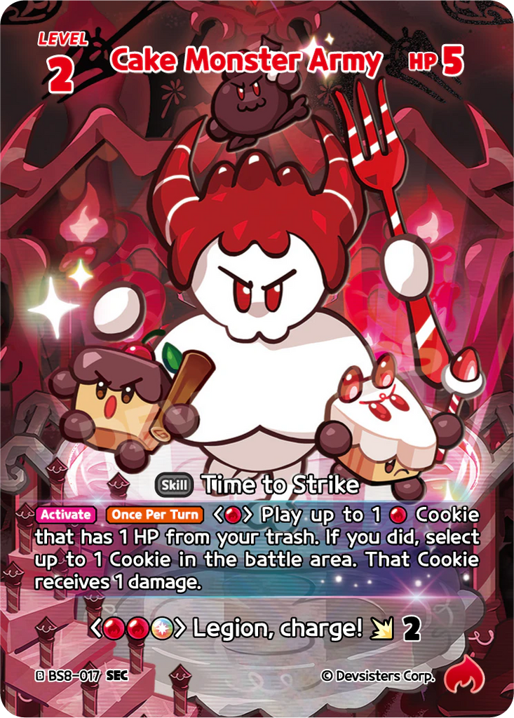 CRB-BS8-017 SEC Cake Monster Army