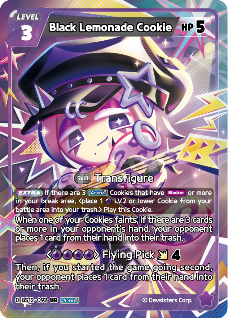 CRB-BS12-092 UR Black Lemonade Cookie