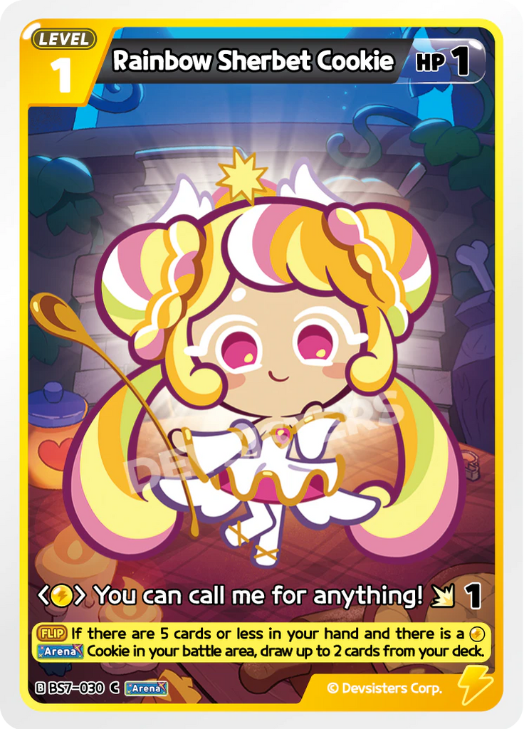 CRB-BS7-030 C Rainbow Sherbet Cookie