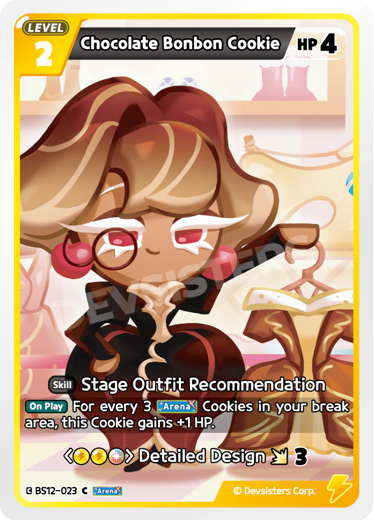 CRB-BS12-023 C Chocolate Bonbon Cookie