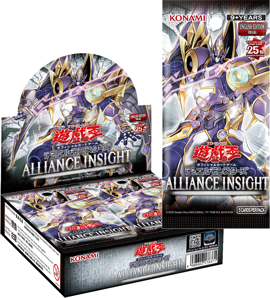 YuGiOh! OCG Duel Monsters - Alliance Insight Asia English Booster Box YuGiOh! OCG Duel Monsters - Alliance Insight Asia English Booster Box