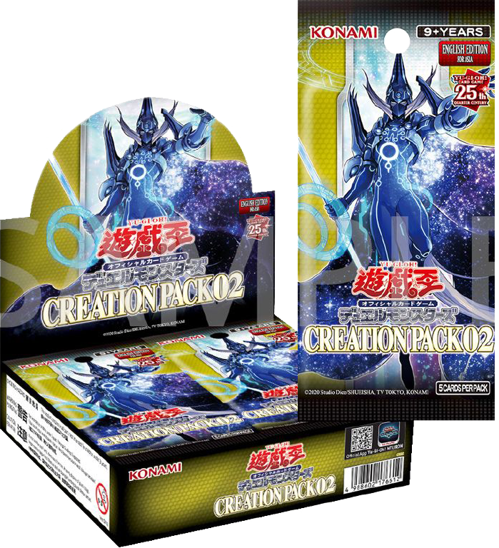 YuGiOh! OCG Duel Monsters - Creation Pack 02 Asia English Booster Box | Game Academia Singapore YuGiOh! OCG Duel Monsters - Creation Pack 02 Asia English Booster Box | Game Academia Singapore