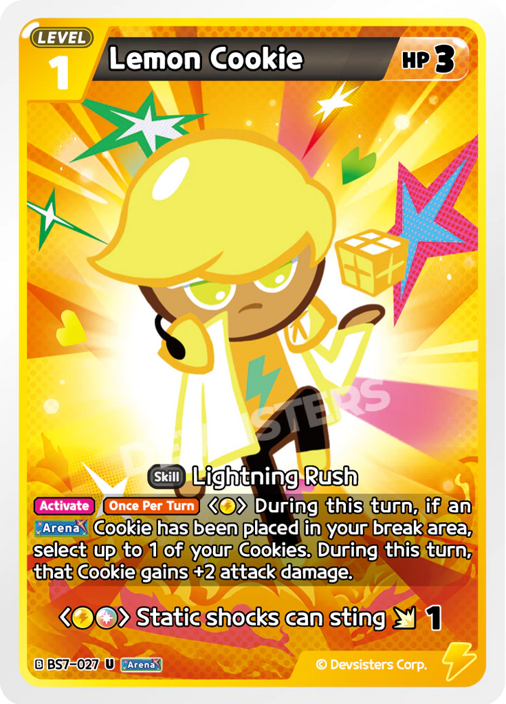 CRB-BS7-027 U Lemon Cookie