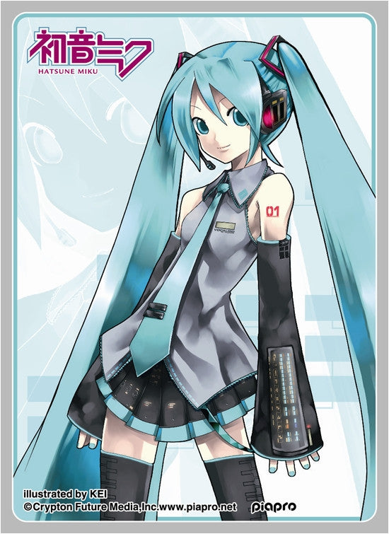 miku expo card sleeves Hatsune No.140 - Game Academia Pack Size:100 #japanesecard and the gloss clear One Piece Emperors In