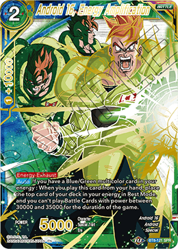 DBSCG-BT8-121 SPR Android 16, Energy Amplification
