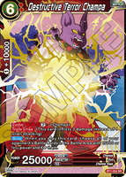 DBSCG-BT1-004 SR Destructive Terror Champa