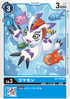 DCG-BT1-030 C LV3 ゴマモン