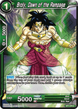 DBSCG-BT1-076 C Broly, Dawn of the Rampage