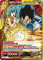 DBSCG-BT10-146 R Vegeta & Bulma, Joined by Fate