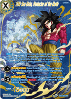 DBSCG-BT11-034 SPR SS4 Son Goku, Protector of the Earth