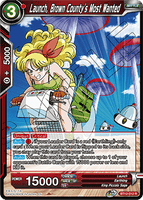 DBSCG-BT12-012 R Launch, Brown County's Most Wanted