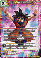 DBSCG-BT12-088 SR Ginyu, a New Transformation