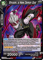 DBSCG-BT12-145 R Shroom, a New Demon God