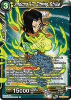 DBSCG-BT13-109 UC Android 17, Sibling Strike