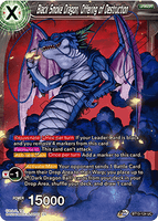DBSCG-BT13-124 UC Black Smoke Dragon, Offering of Destruction