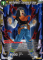DBSCG-BT14-110 UC Hell Fighter 17, Conceding to Union