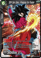 DBSCG-BT14-125 UC SS4 Son Goku, Prepping for Fusion