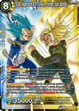 DBSCG-BT16-080 SR SSB Vegeta & SS Trunks, Father-Son Bonds