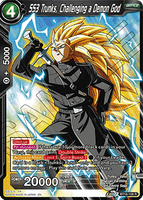 DBSCG-BT16-108 R SS3 Trunks, Challenging a Demon God