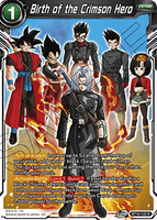DBSCG-BT16-122 R Birth of the Crimson Hero