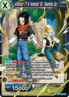 DBSCG-BT17-033 SR Android 17 & Android 18, Teaming Up