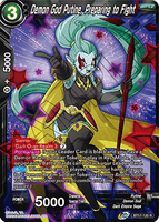 DBSCG-BT17-120 R Demon God Putine, Preparing to Fight